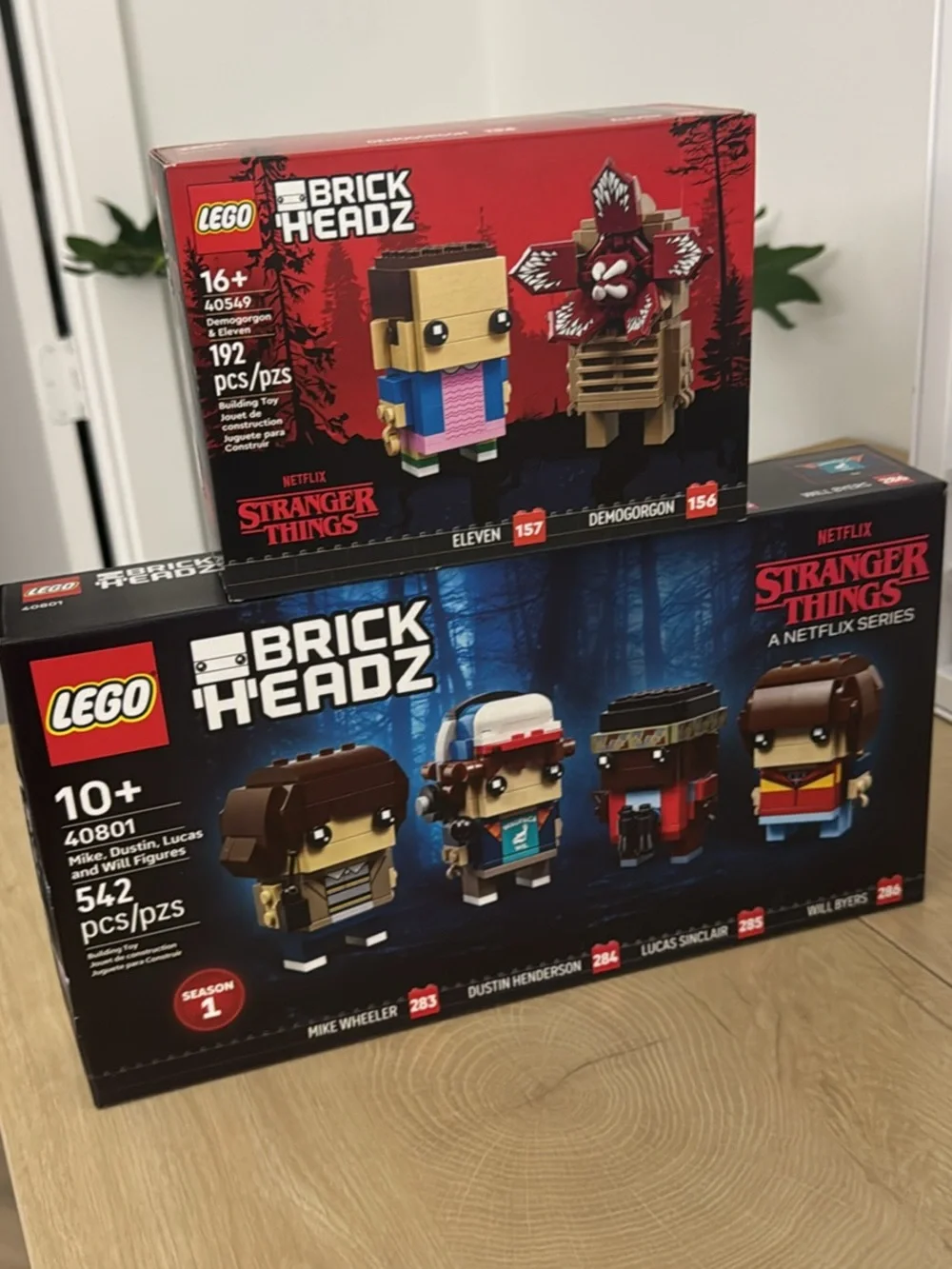 Lego BrickHeadz Stranger Things Bundle- Lego 40549/40801